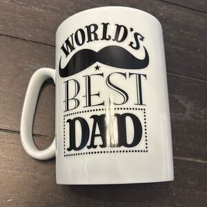 Open Road Brands “worlds best dad” giant coffee mug